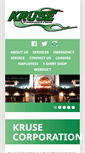 Mobile Screenshot of krusecorp.com